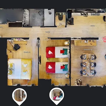 élégant Et Moderne Avec Vue Montagne Au Coeur De Paradiski - Garage - 8pers - 90m2 - Sabaudinha La Plagne