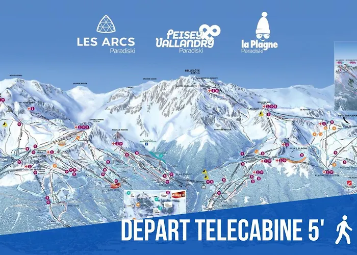 élégant Et Moderne Avec Vue Montagne Au Coeur De Paradiski - Garage - 8pers - 90m2 - Sabaudinha