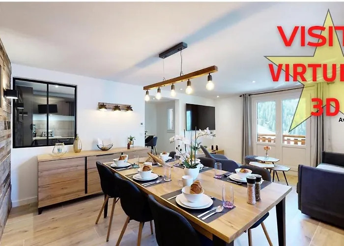 Elegant Et Moderne Avec Vue Montagne Au Coeur De Paradiski - Garage - 8pers - 90m2 - Sabaudinha 公寓