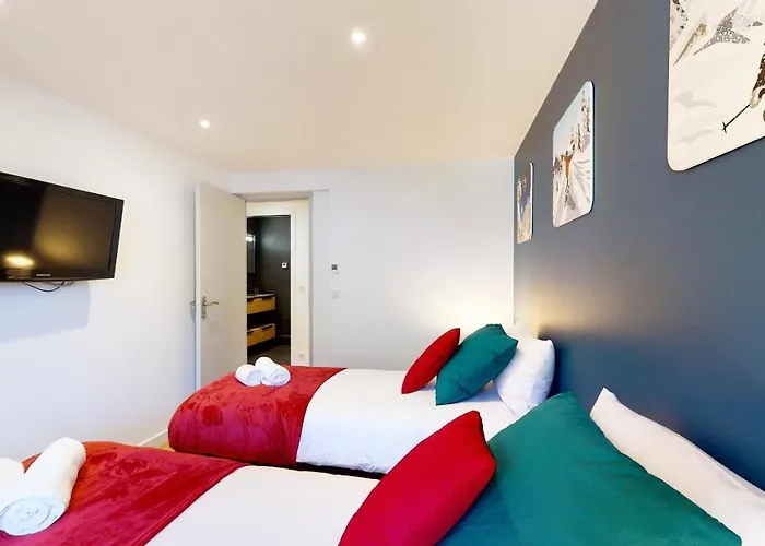 Apartment Elegant Et Moderne Avec Vue Montagne Au Coeur De Paradiski - Garage - 8pers - 90m2 - Sabaudinha